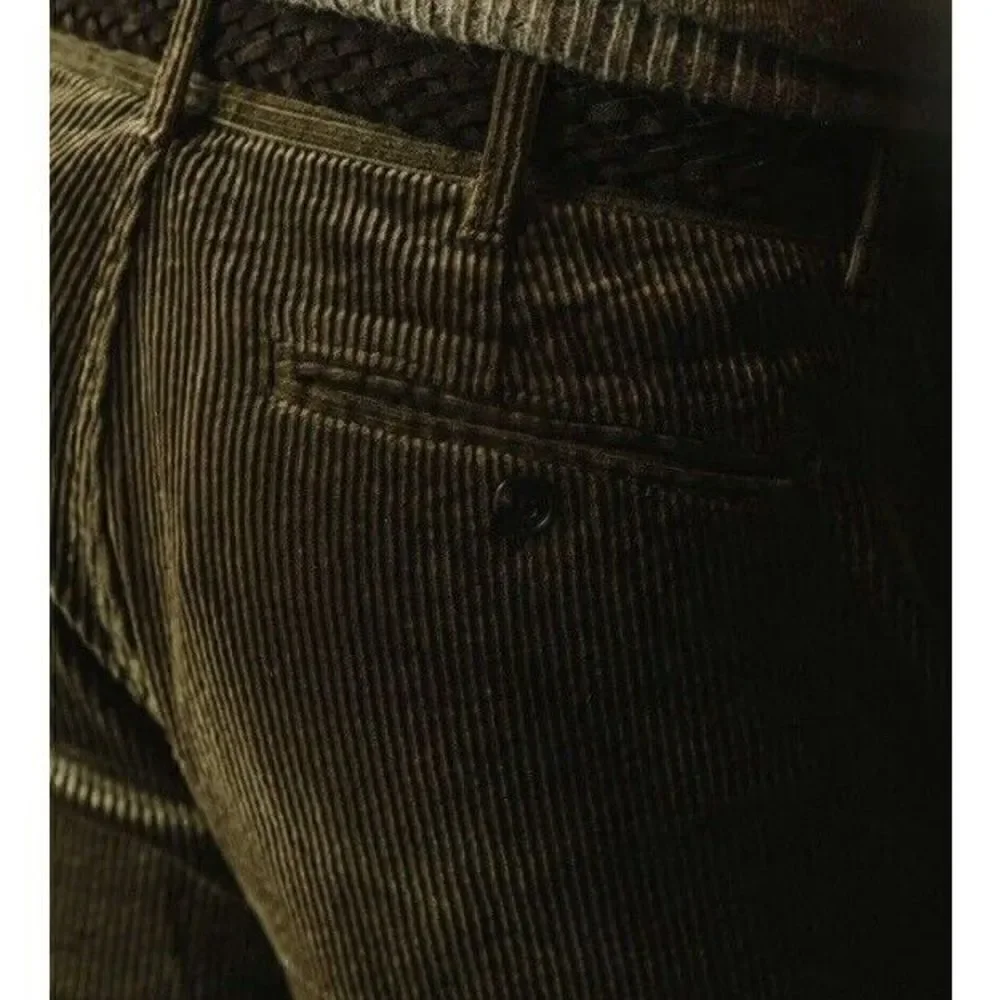 Taylor Stitch Democratic‎ Foundation Pant Olive Cord Green Corduroy Men’s